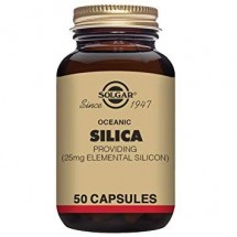 Oceanic Silica 25 mg Vegetable Capsules-Pack of 50