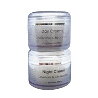 Chamomile and Bergamot Day Cream & Lavender and Chamomile Night Cream 2x50ml