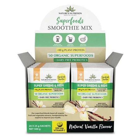 Natural Vanilla Superfoods Drink Mix