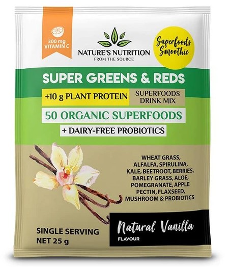 Natural Vanilla Superfoods Drink Mix
