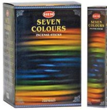 HEM 7 Colors box 12 (DOZEN 35 STICKS)
