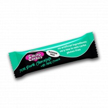Sugarfree 70% dark with mint Crunch Chocolate Bar - 50g