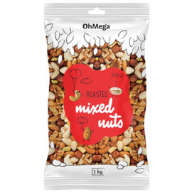 Ohmega Mixed Roasted Nuts 1kg